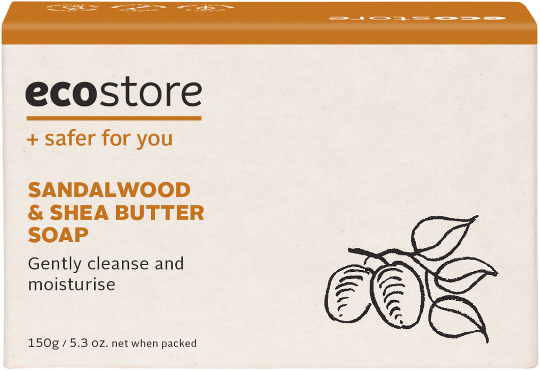 Sandalwood & Shea Butter Soap 150g